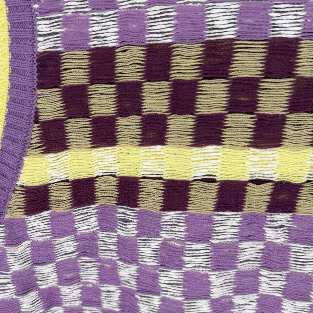 Urban Outfitters Multicolor Checkered Sweater Vest Women’s Size Medium NWT - Picture 2 of 5